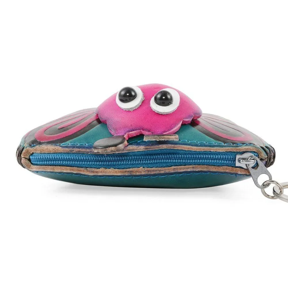 Butterfly Coin Purse with Keychain